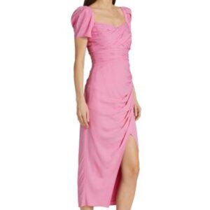 Self Portrait Iris Puff Sleeve Dress